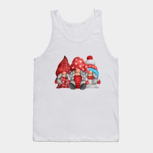 girl gnome christmas Tank Top